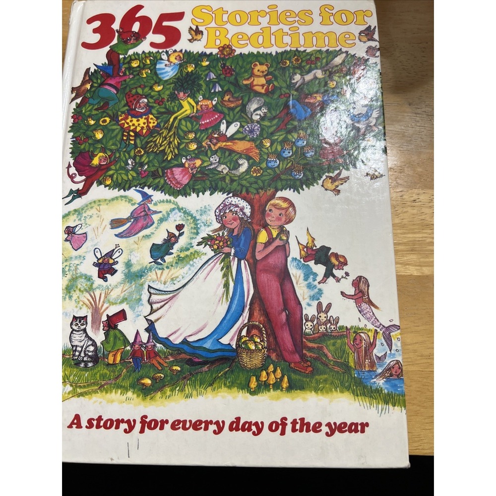 Stories for Bedtime 365 Stories 1984 Derrydale Hardcover For Every Day Of Year